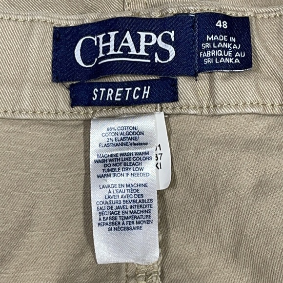 Chaps Stretch khaki shorts - Picture 3 of 4